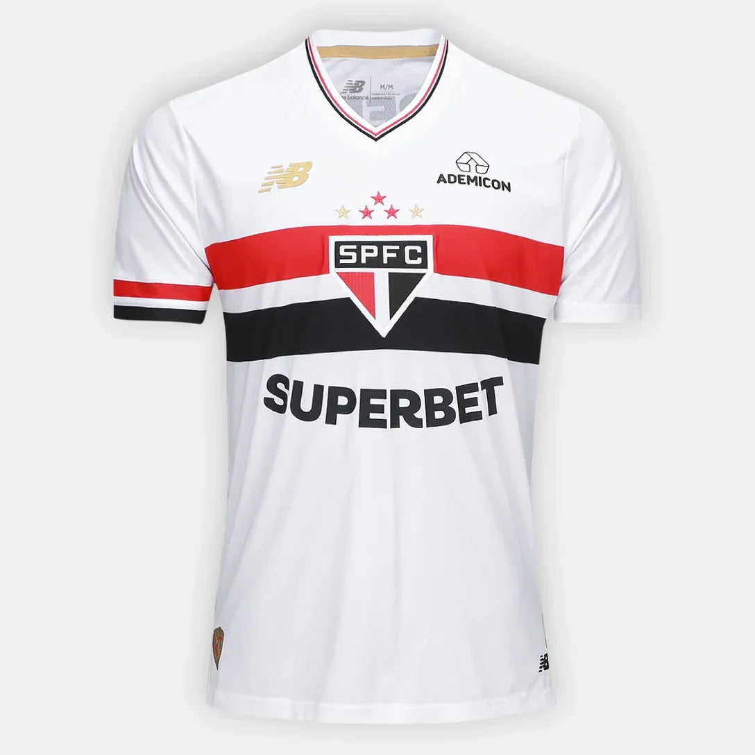 Camisa São Paulo I 25/26 -Torcedor Masculina - - GOLSTREET