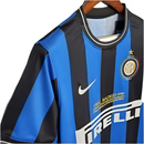 Camisa Inter de Milão Retrô 2010 - Azul e Preta