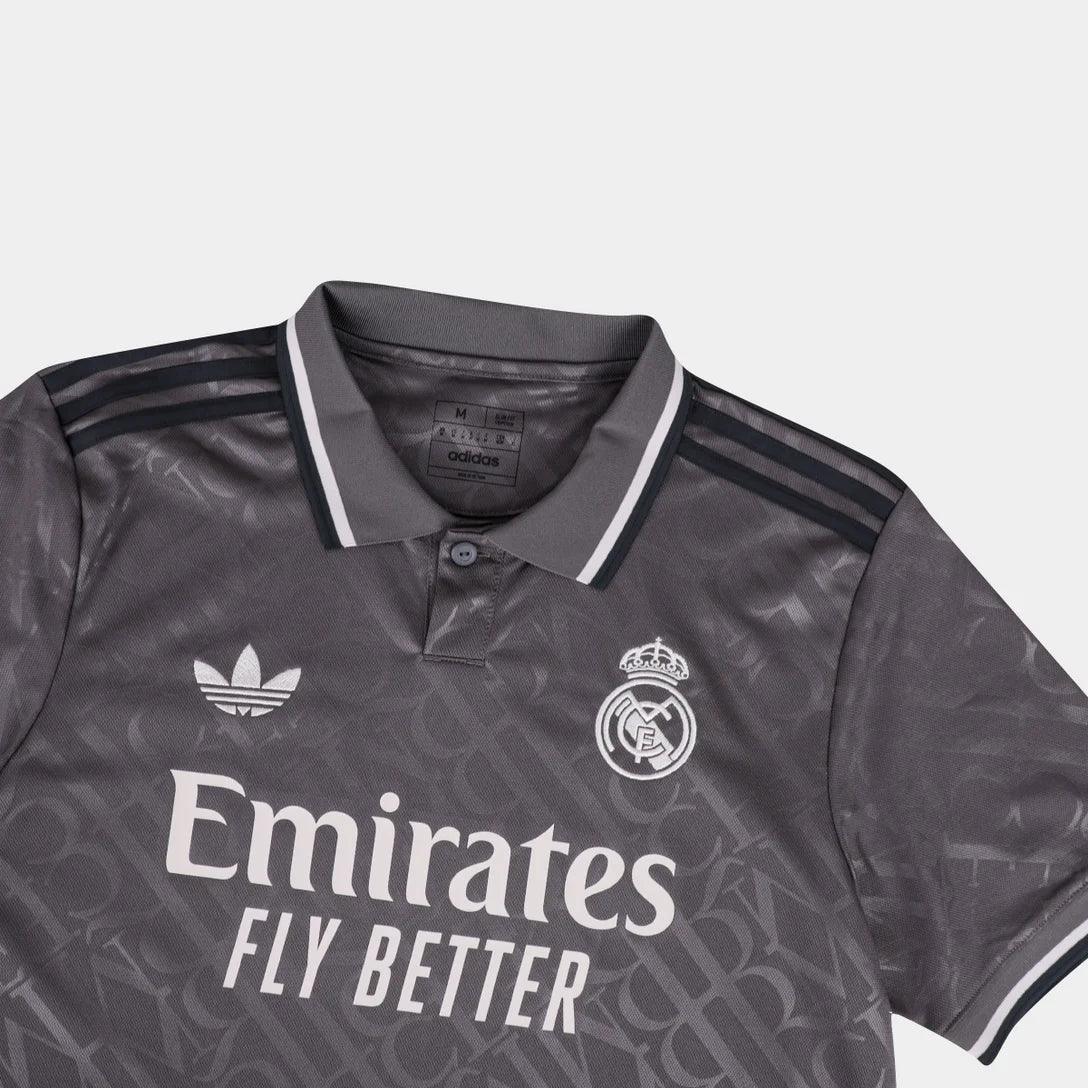 Camisa Real Madrid 24/25 -Torcedor Masculina - Cinza - GOLSTREET