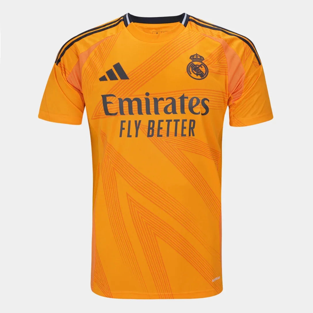Camisa Real Madrid 24/25 Torcedor Adidas Masculina -Laranja - GOLSTREET