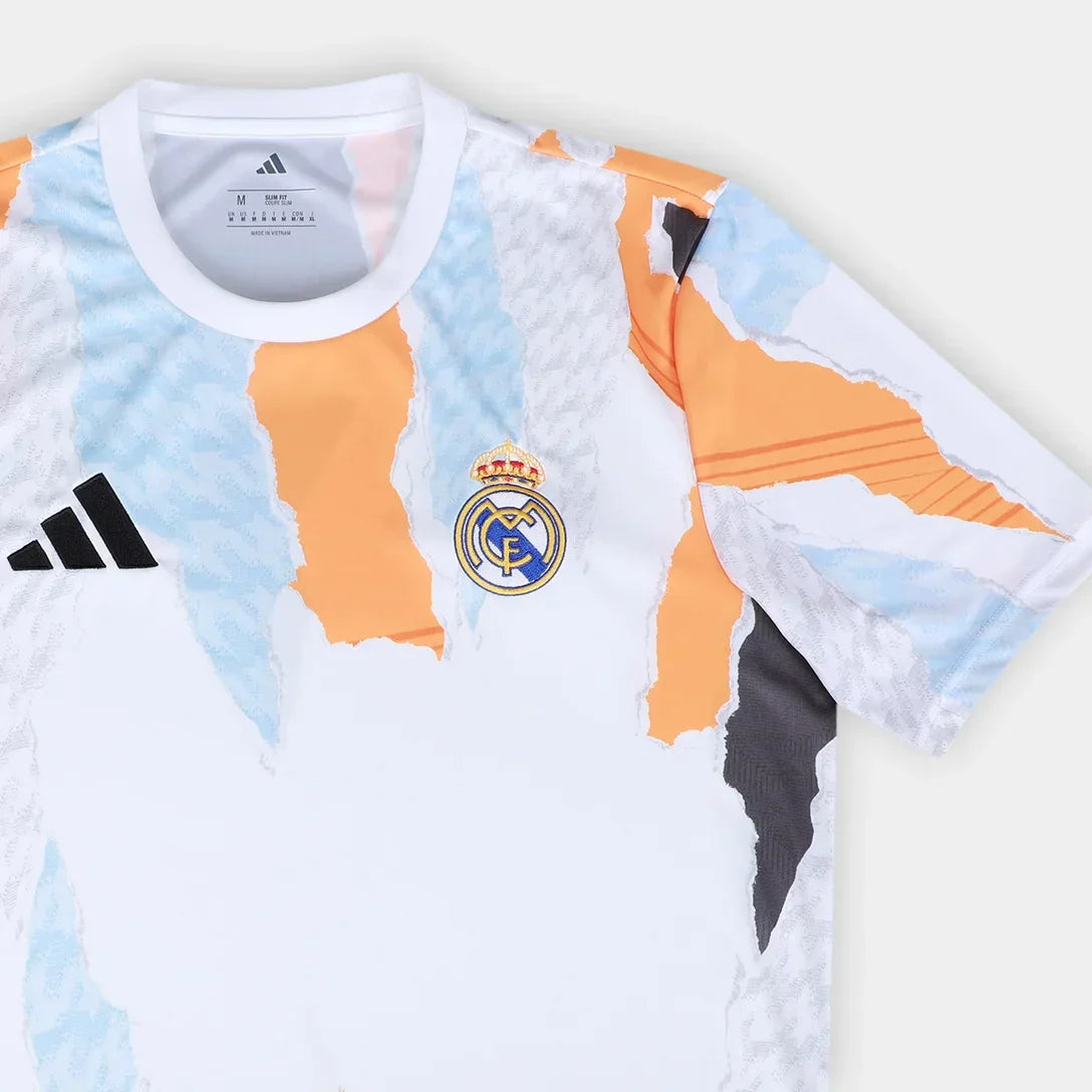 Camisa Real Madrid 25/26 Pré Jogo Masculina - - GOLSTREET