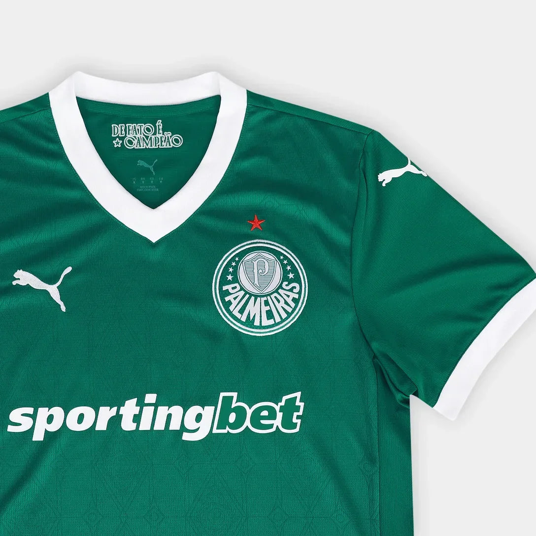 Camisa Palmeiras I 25/26 -Torcedor Masculina - Verde - GOLSTREET