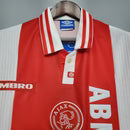 Camisa Ajax Retrô 1997/1998 – Vermelha e Branca