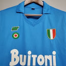 Camisa Napoli Retrô 1987/1988 – Azul