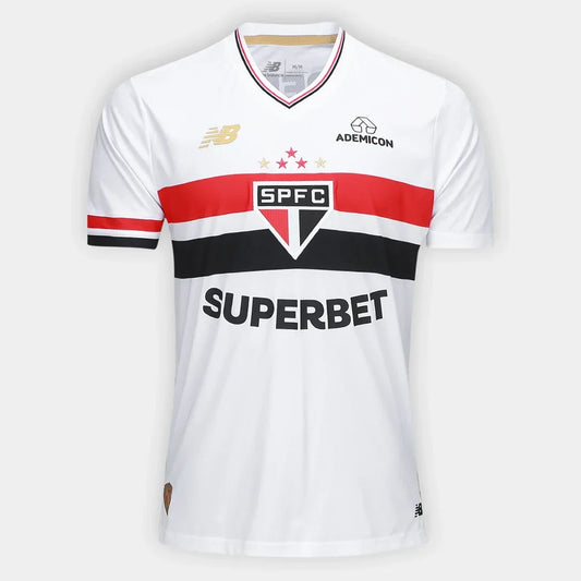 Camisa São Paulo I 25/26 -Torcedor Masculina - - GOLSTREET