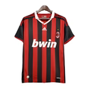 Camisa AC Milan Retrô 09/10 – Vermelha e Preta