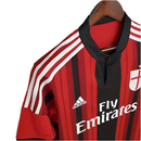 Camisa AC Milan Retrô 2014/2015 – Vermelha e Preta
