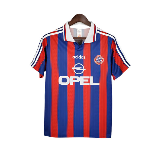 Camisa Bayern de Munique Retrô 1995/1997 – Azul e Vermelha