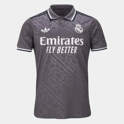 Camisa Real Madrid 24/25 -Torcedor Masculina - Cinza - GOLSTREET