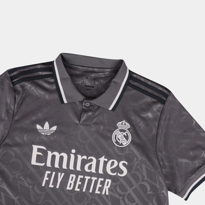 Camisa Real Madrid 24/25 -Torcedor Masculina - Cinza - GOLSTREET