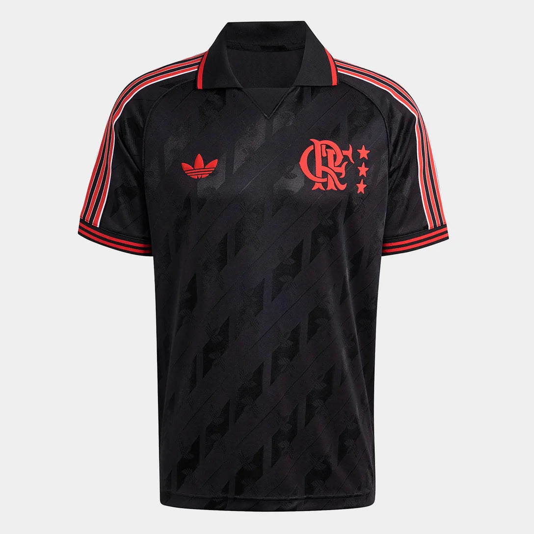 Camisa Flamengo Lifestyler 25/26 - Masculina - Preto