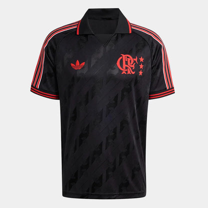 Camisa Flamengo Lifestyler 25/26 - Masculina - Preto