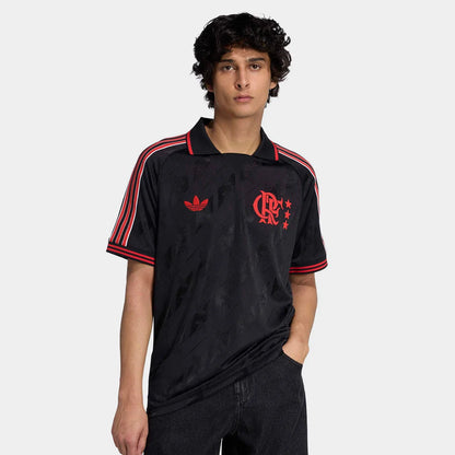 Camisa Flamengo Lifestyler 25/26 - Masculina - Preto