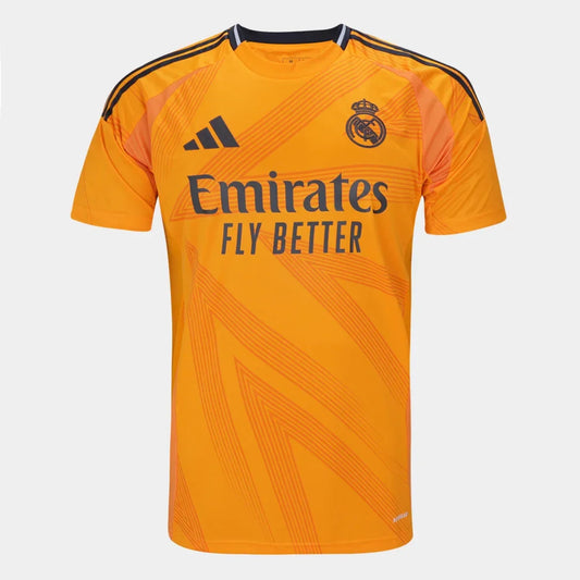 Camisa Real Madrid 24/25 Torcedor Adidas Masculina -Laranja - GOLSTREET