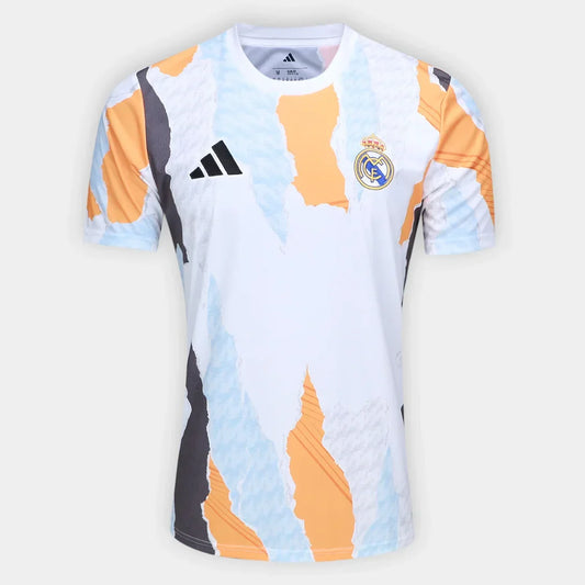 Camisa Real Madrid 25/26 Pré Jogo Masculina - - GOLSTREET