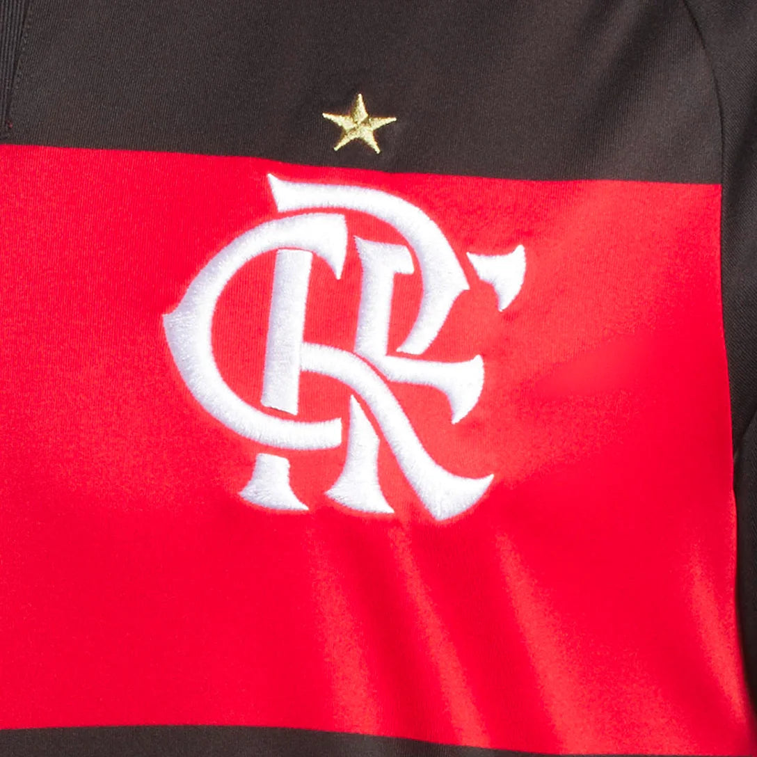 Camisa Flamengo I 26/27 Torcedor Masculina - Vermelho+Preto