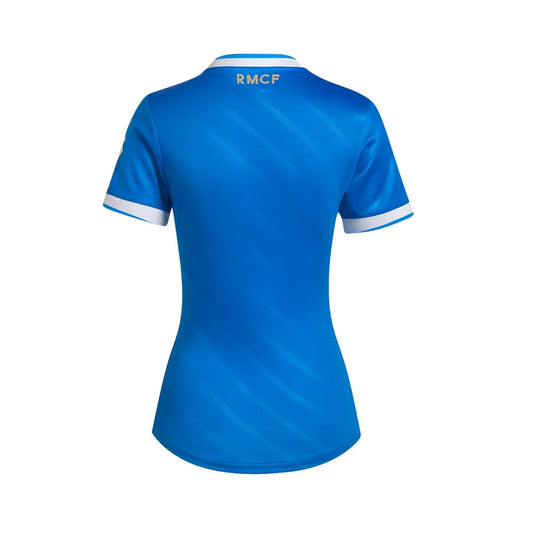 Camisa Feminina Real Madrid III 2025/26 Torcedora – Azul
