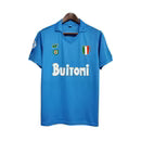 Camisa Napoli Retrô 1987/1988 – Azul