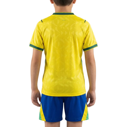 Kit Infantil Brasil I 2026/27 – Amarelo + Verde